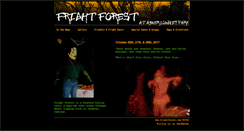 Desktop Screenshot of frightforest.com